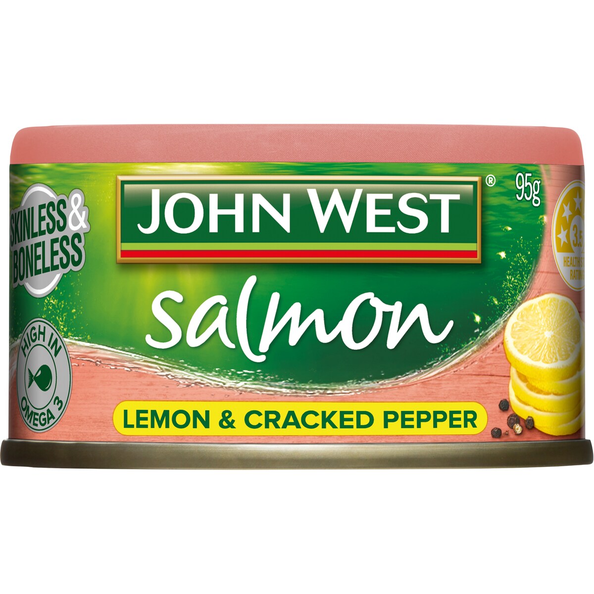 John West Lemon & Cracked Pepper Salmon Tempters 95g