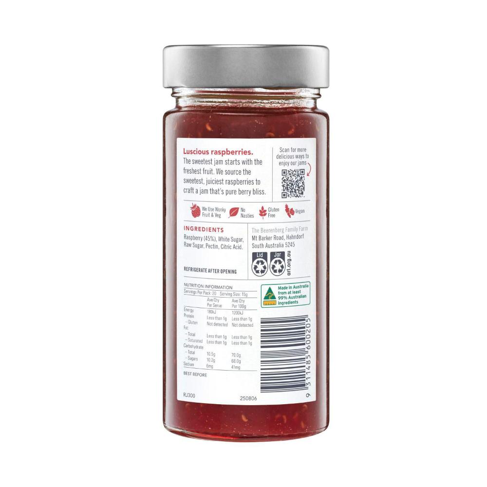Beerenberg Australian Raspberry Jam - 300g
