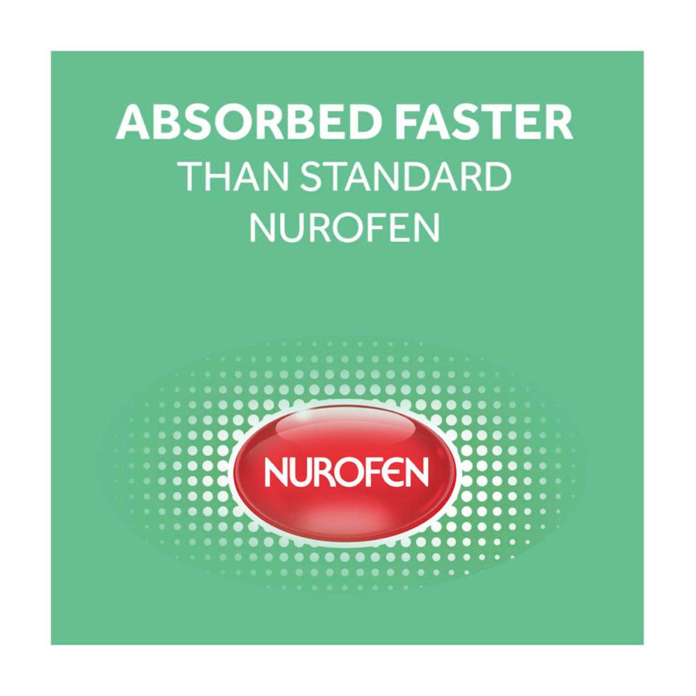 Nurofen Zavance Fast Pain Relief 200mg Ibuprofen Liquid Capsules - 20 pack