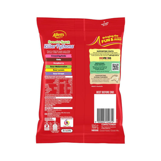 Allen's Killer Pythons Sweet & Sour - 192g
