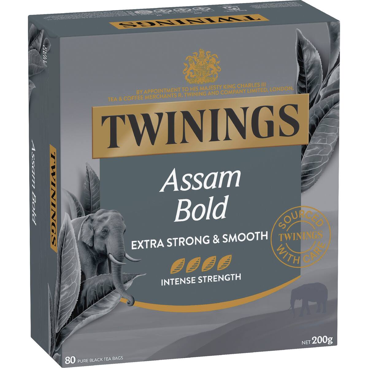 Twinings Assam Bold Black Tea Bags 80 Pack