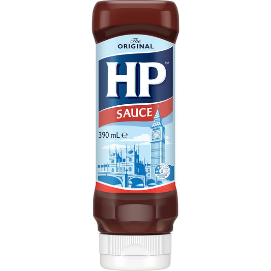HP Original Barbecue BBQ Sauce 99% Fat Free Brown Sauce 390mL