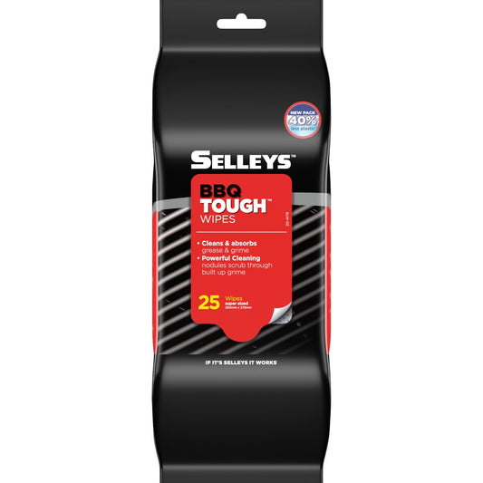 Selleys BBQ Tough Wipes - 25 Pack