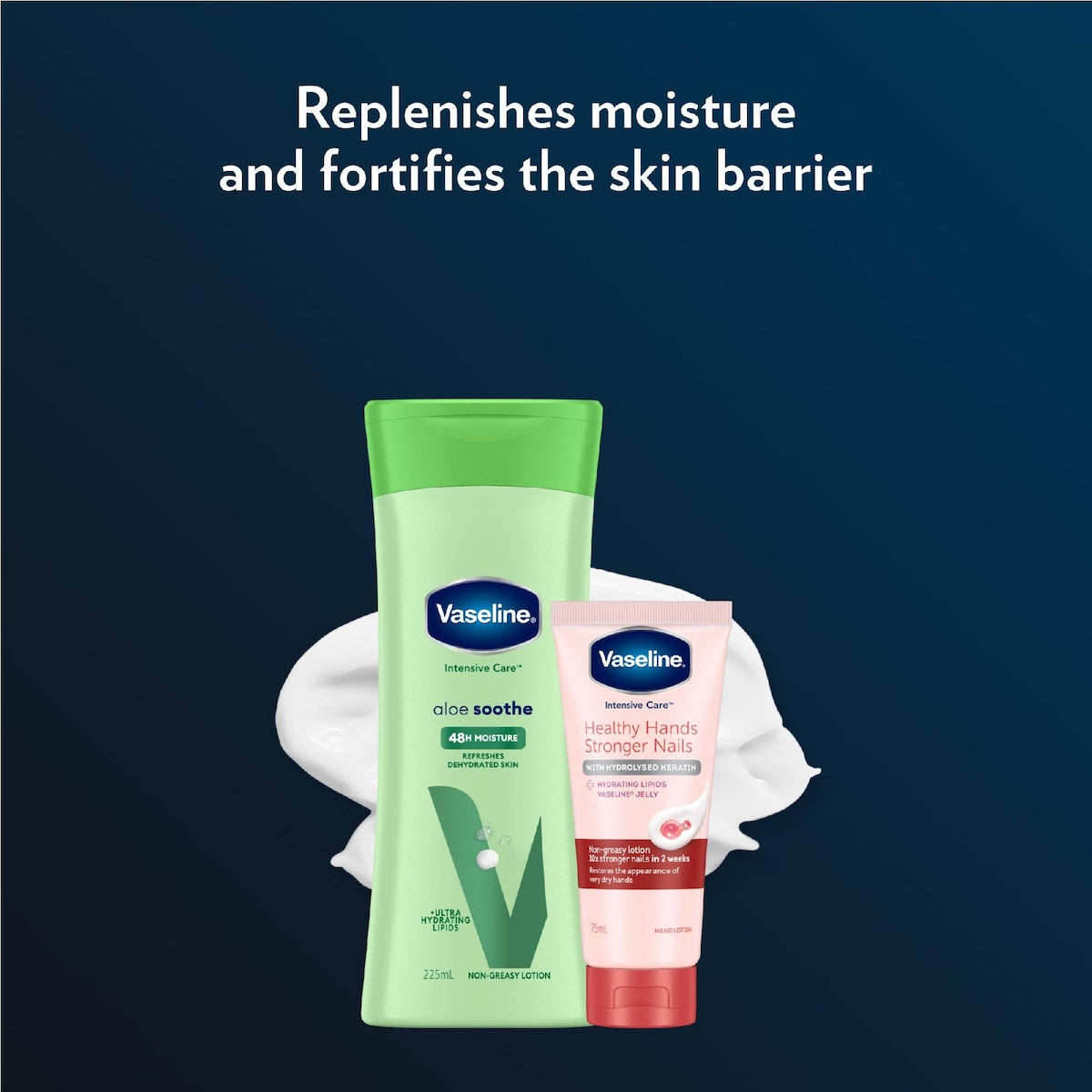 Vaseline Intensive Care Body Lotion Aloe Smooth 225ml