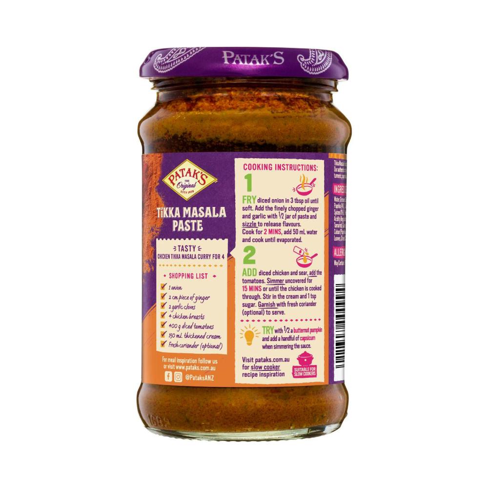 Patak's Tikka Masala Curry Paste Medium - 283g