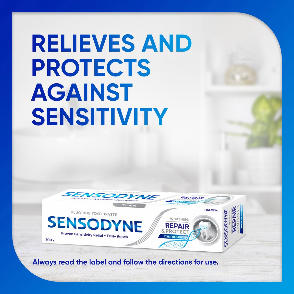 Sensodyne Repair & Protect Whitening Toothpaste For Sensitive Teeth 100g