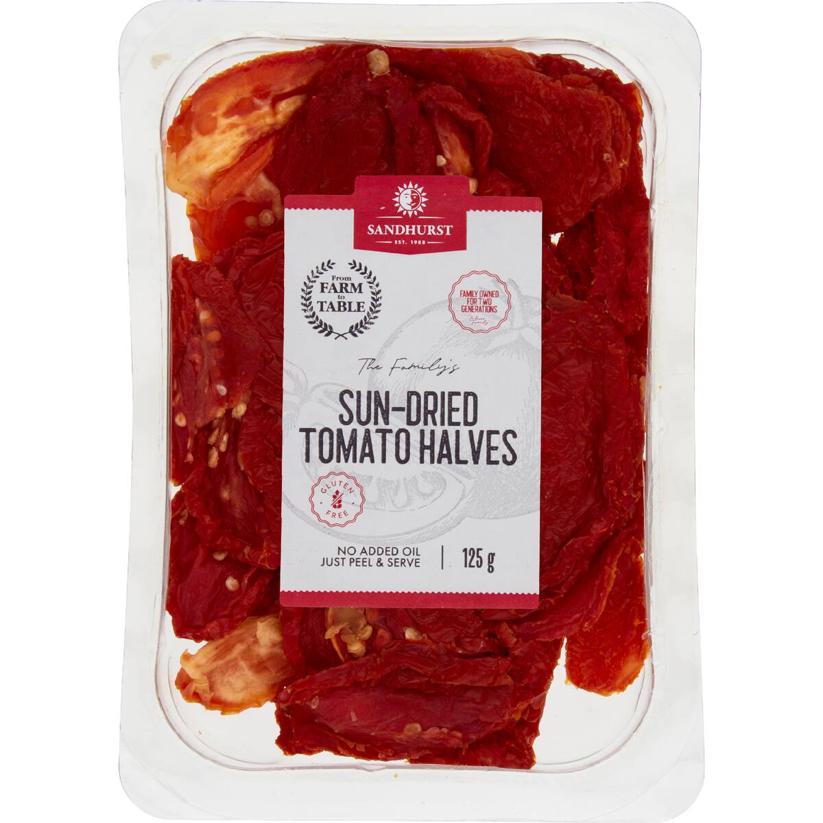 Sandhurst Tomatoes Sundried 125g
