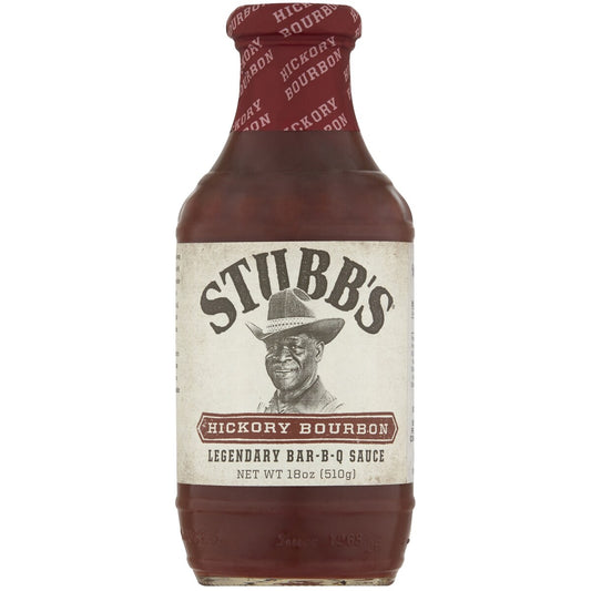 Stubbs Hickory Bourbon BBQ Sauce Sauce 510g