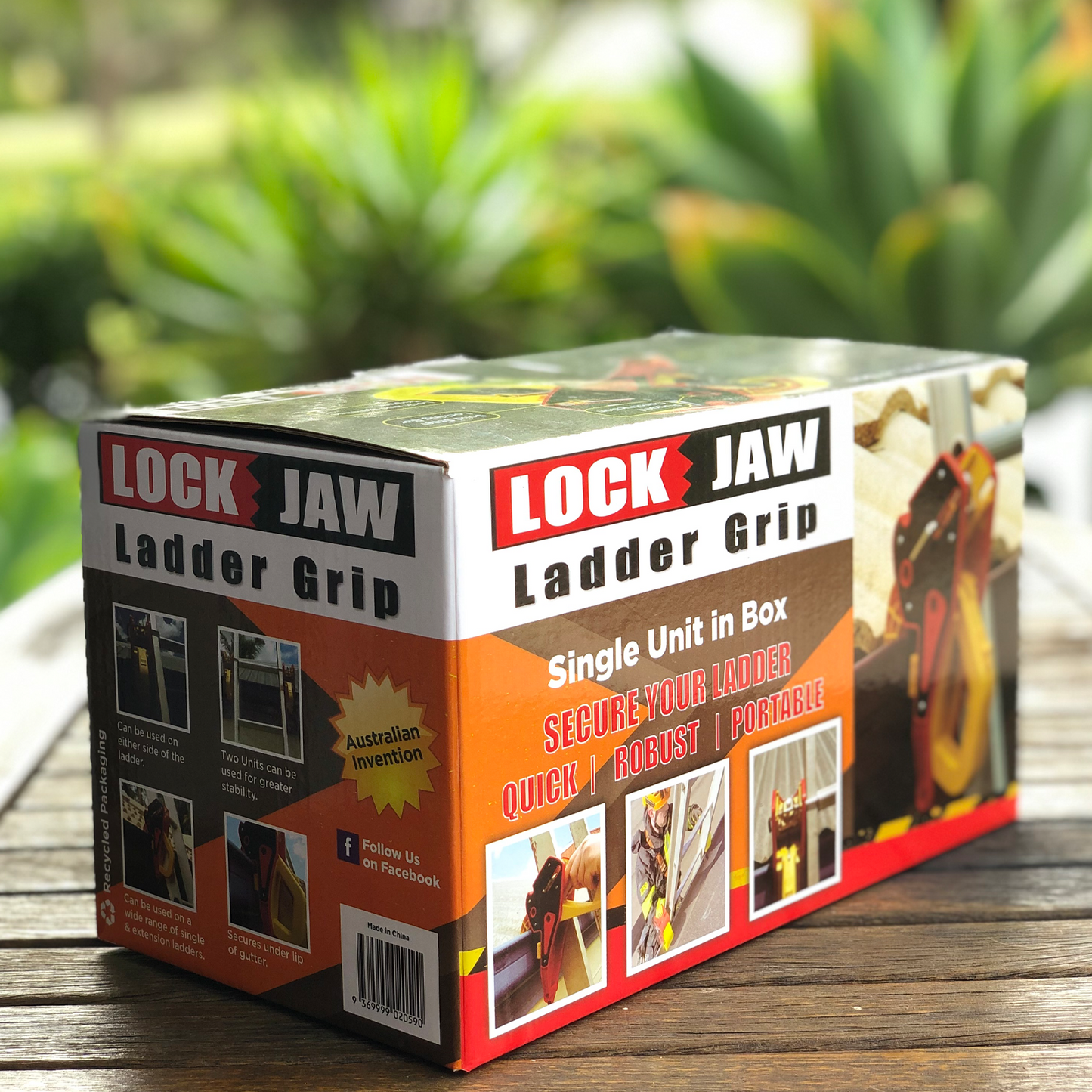Lock Jaw Ladder Grip Ladder Safety Device - 140 x 150 x 265mm