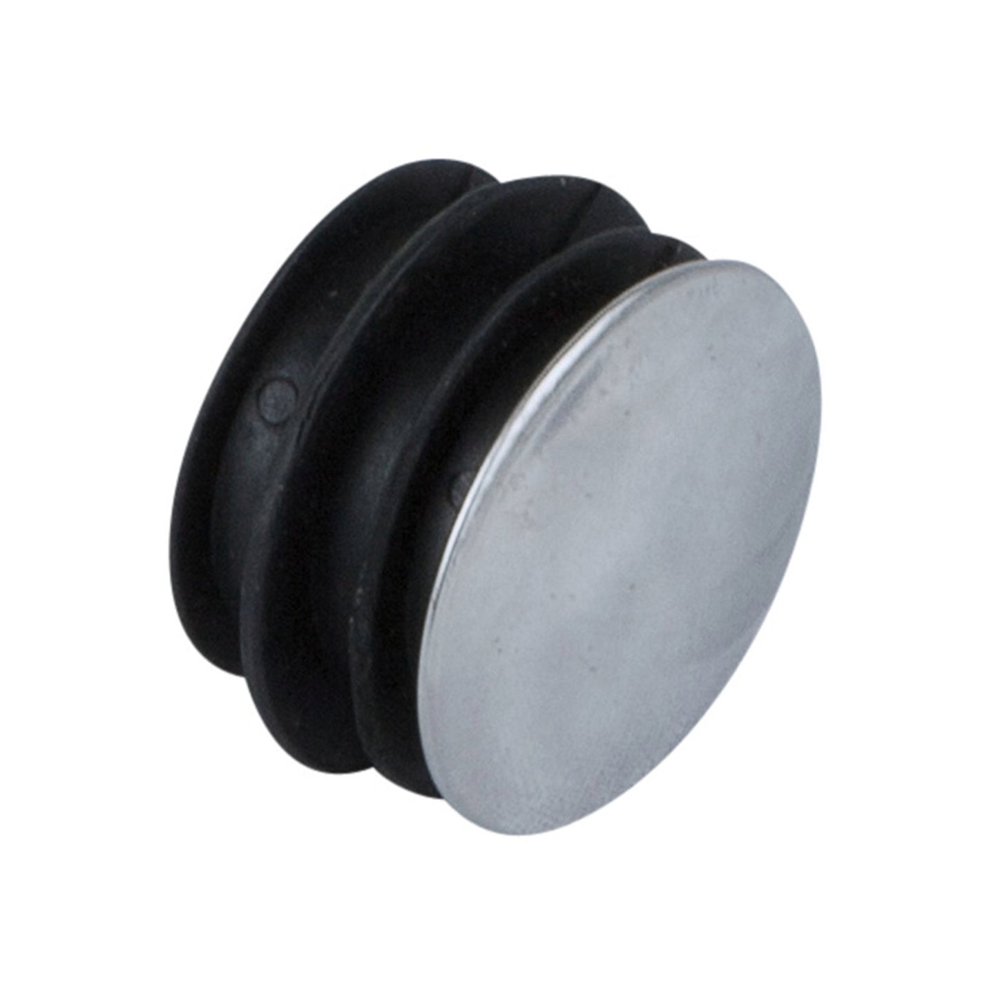 Flexi Storage Stainless Steel Hanging Rod End Cover - 4 Pack