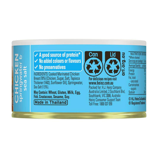 Heinz Springwater And Sea Salt Shredded Chicken - 85g