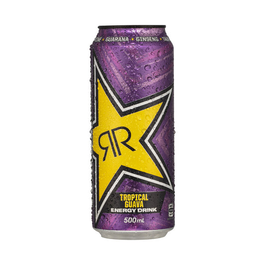 Rockstar Energy Drink Guava Can - 500mL