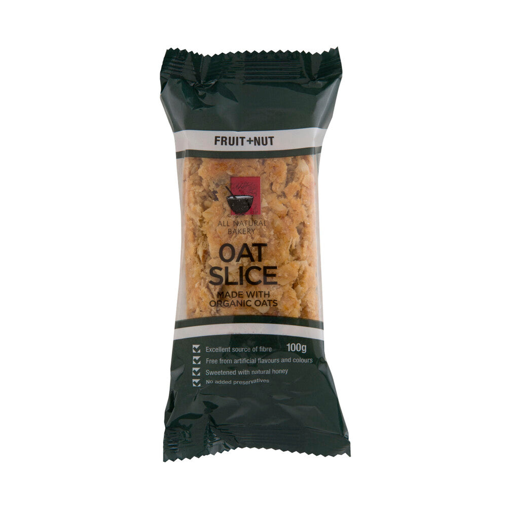 All Natural Bakery Fruit And Nut Oat Slices - 100g