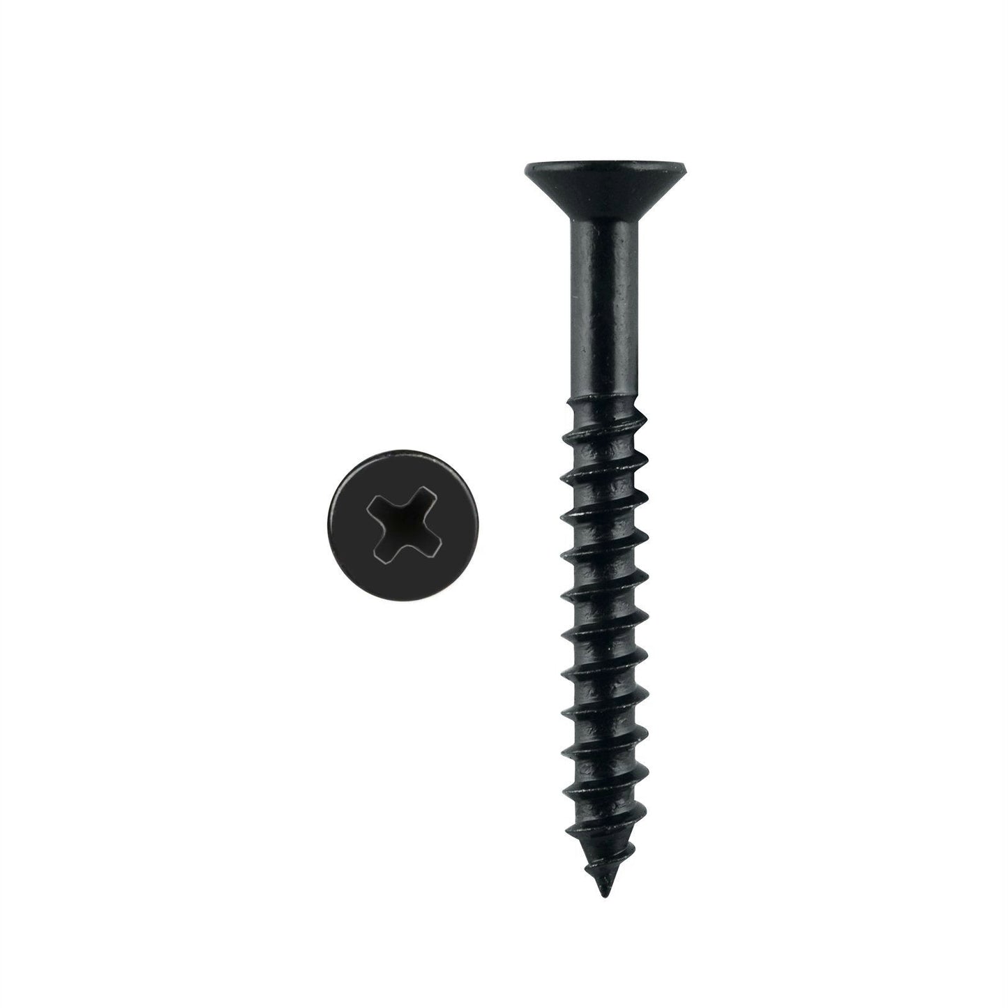 Pinnacle Black Countersunk Head Timber Screw - 5.0 x 40mm - 20 Pack