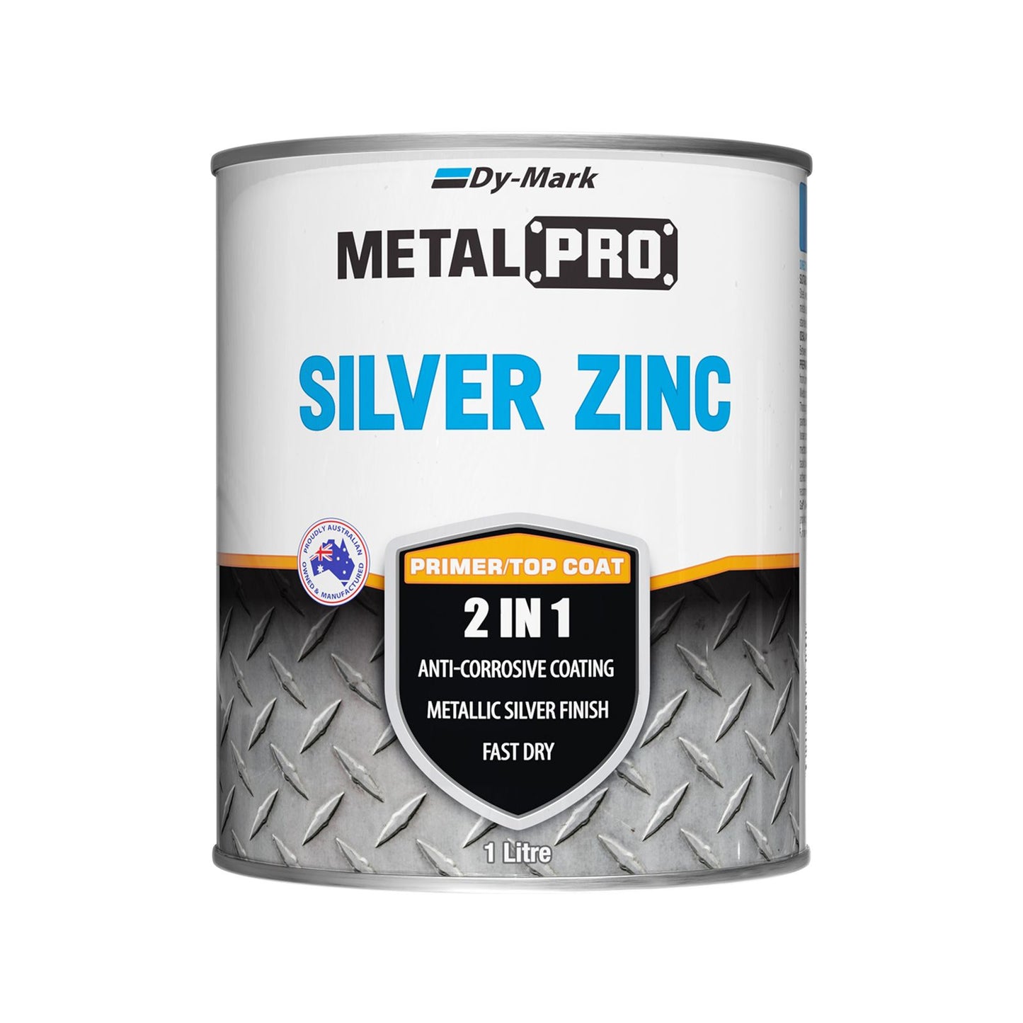 Dy-Mark Metalpro Silver Zinc Primer / Top Coat - 1L