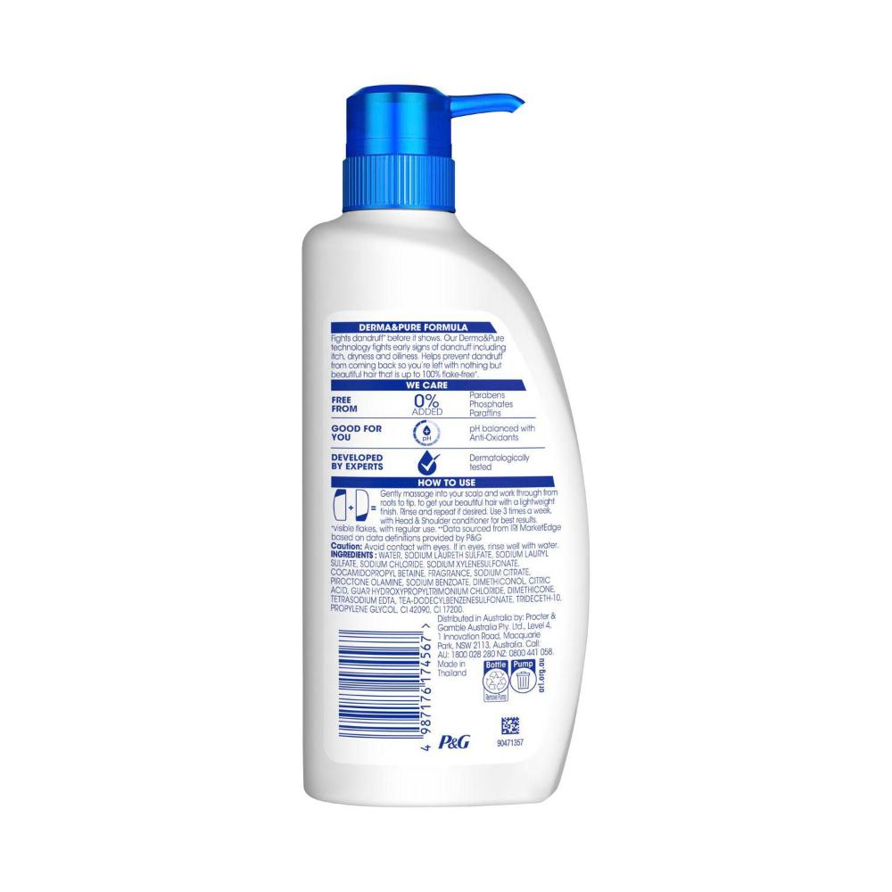 Head & Shoulders Clean & Balanced Shampoo | 850mL