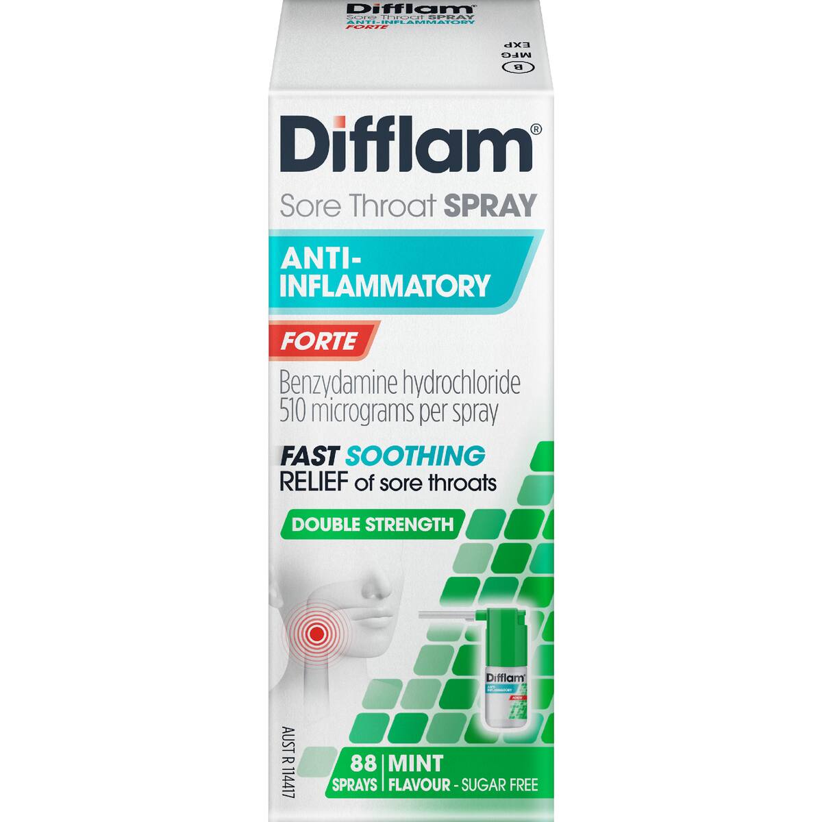Difflam Forte Throat Spray 15ml