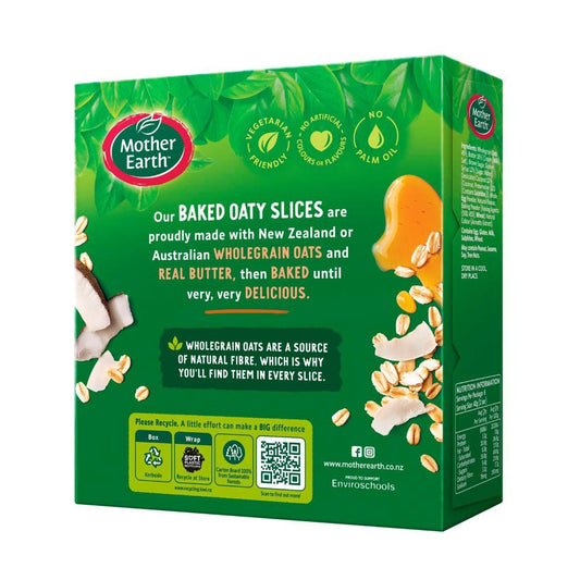 Mother Earth Golden Oats Baked Oaty Slices - 240g