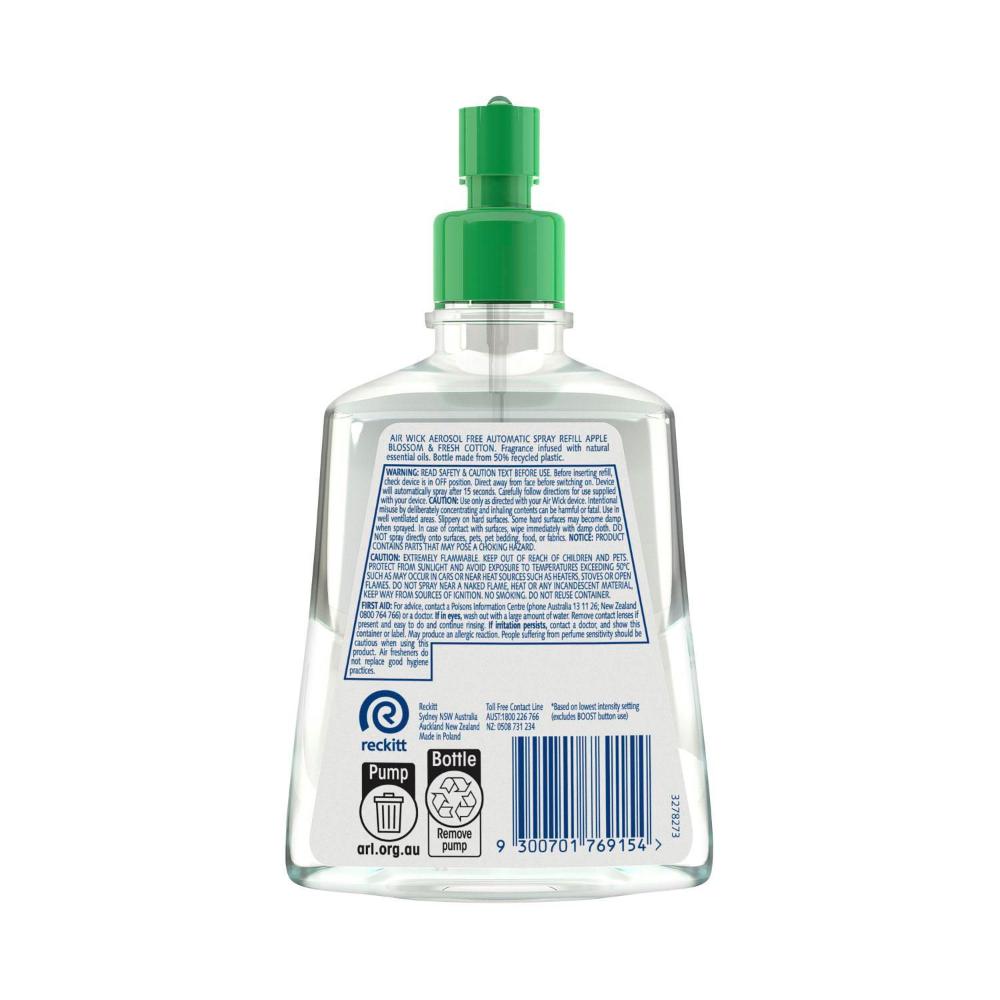 Air Wick Aerosol-free Automatic Spray Refill Apple Blossom & Fresh Cotton - 228mL