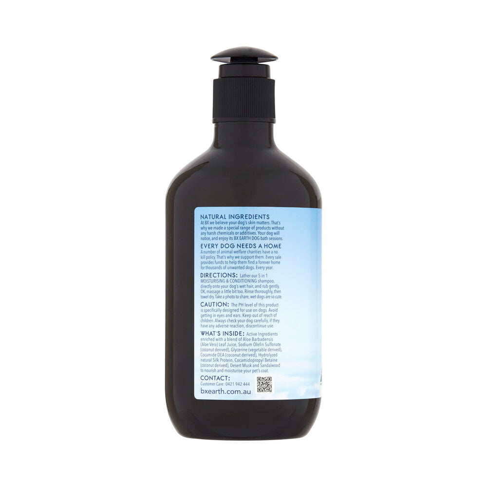 Bx Earth Dog 5in1 Desert Musk Sandalwood & Aloe Vera Conditioning - 500mL