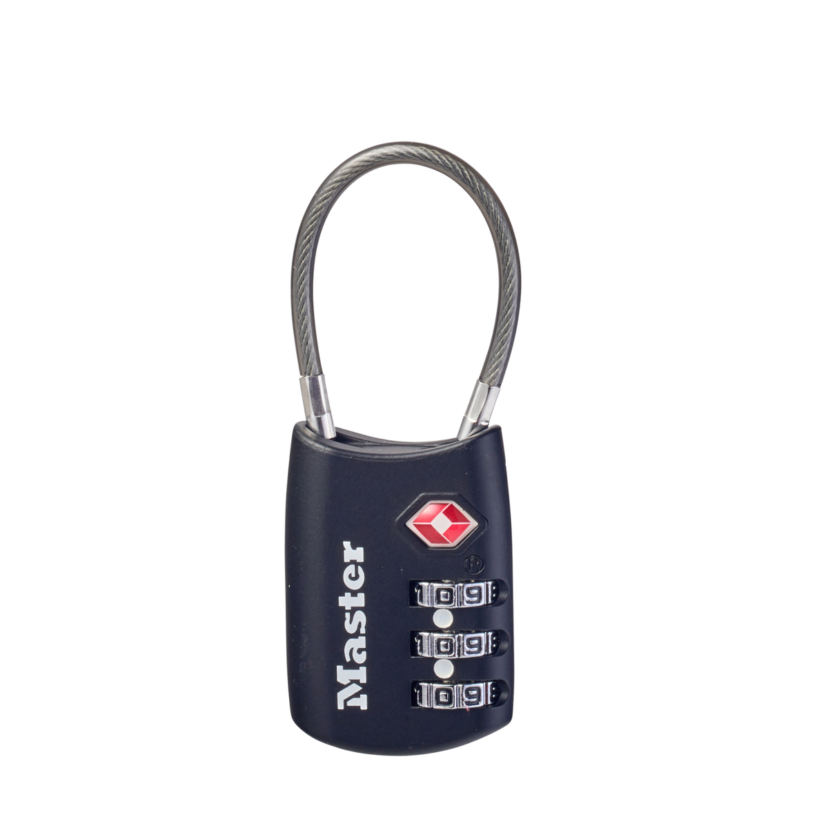Master Lock Wire Cable Combination TSA Luggage Lock 30mm Metal Durable
