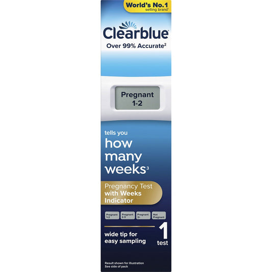 Clearblue Digital Pregnancy Test, Weeks Indicator Each