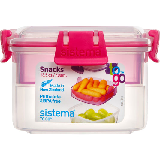 Sistema Plasticware Snack To Go Each
