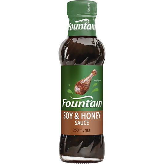 Fountain Soy And Honey Sauce 250ml