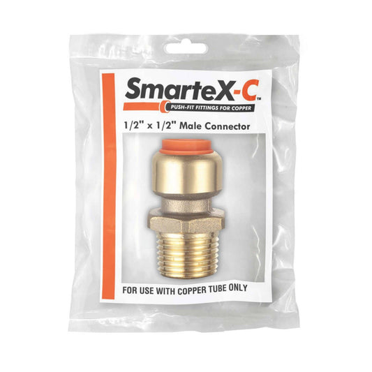 Smartex Copper Male Connector - 20 x 20mm