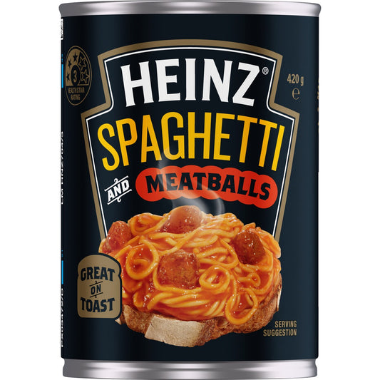 Heinz Spaghetti And Meatballs 420g