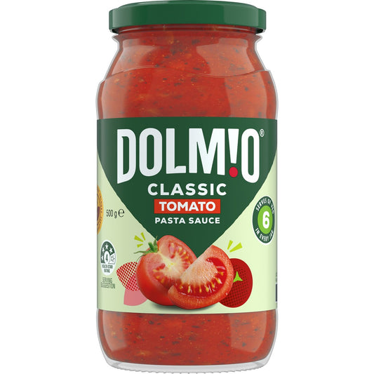 Dolmio Traditional Recipe Classic Tomato Pasta Sauce 500g