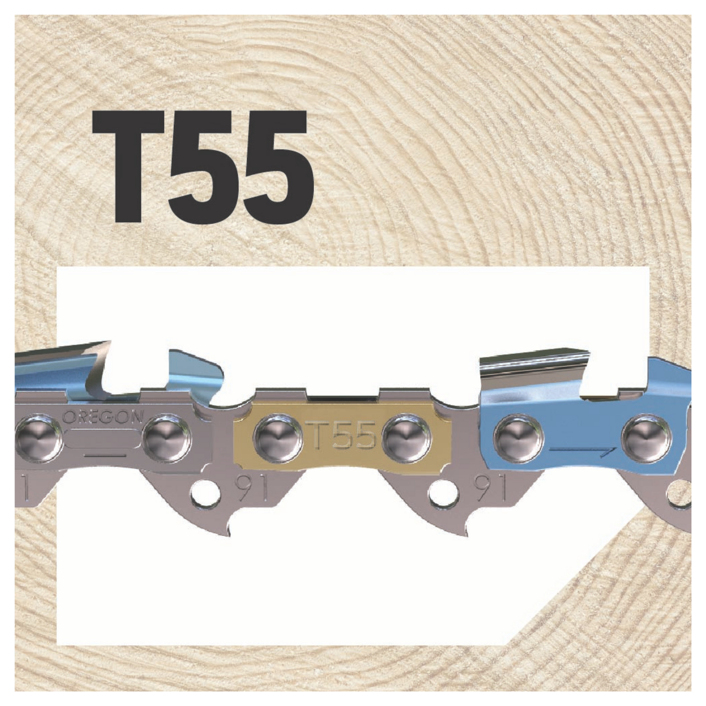 Oregon T55 Pro Series Chainsaw Chain - 16"