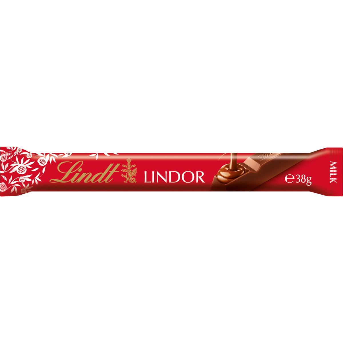Lindt Lindor Milk Chocolate Bar 38g