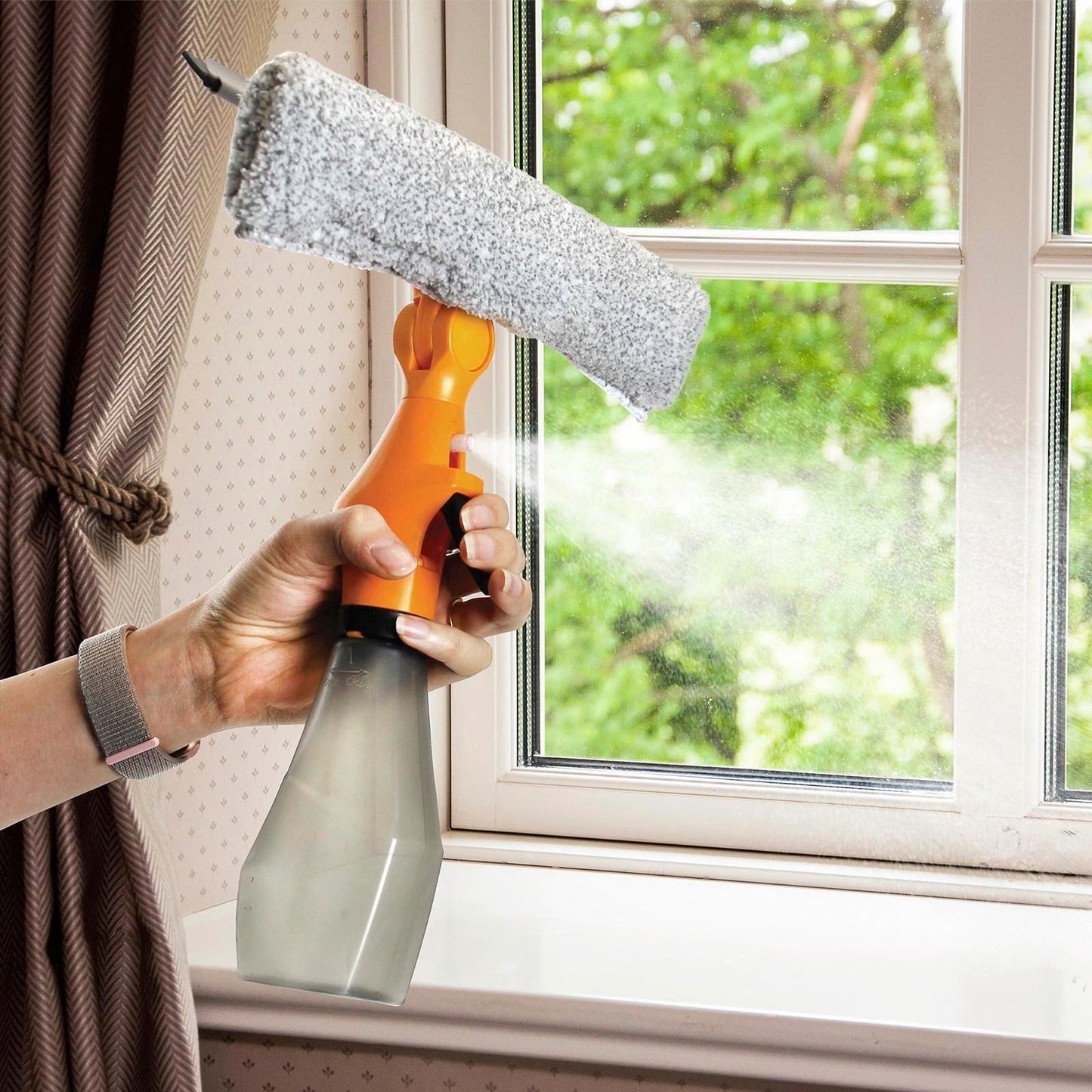 Sabco Bulldozer Complete Angle Window Washer - 90 x 390mm