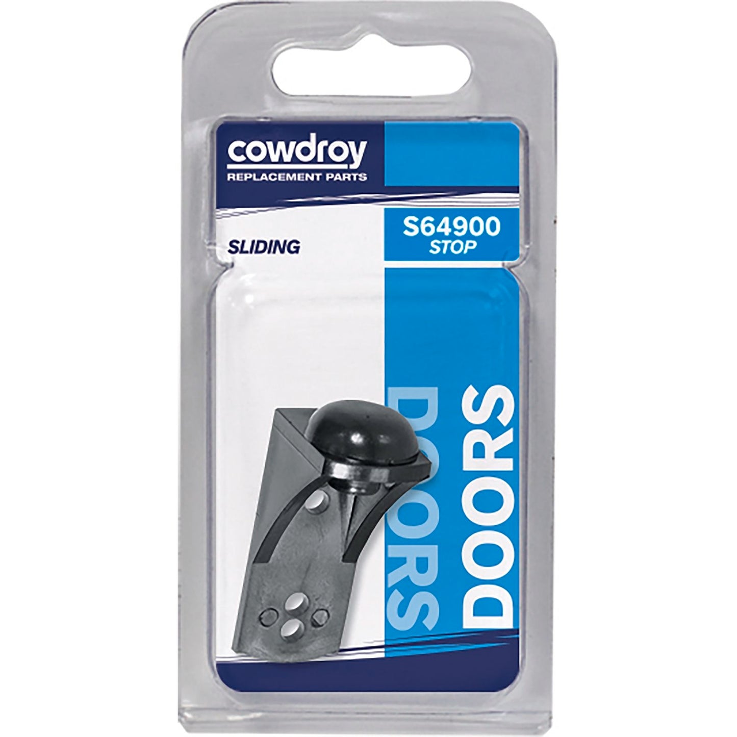 Cowdroy Replacement Parts - Black Sliding Track Door Stop