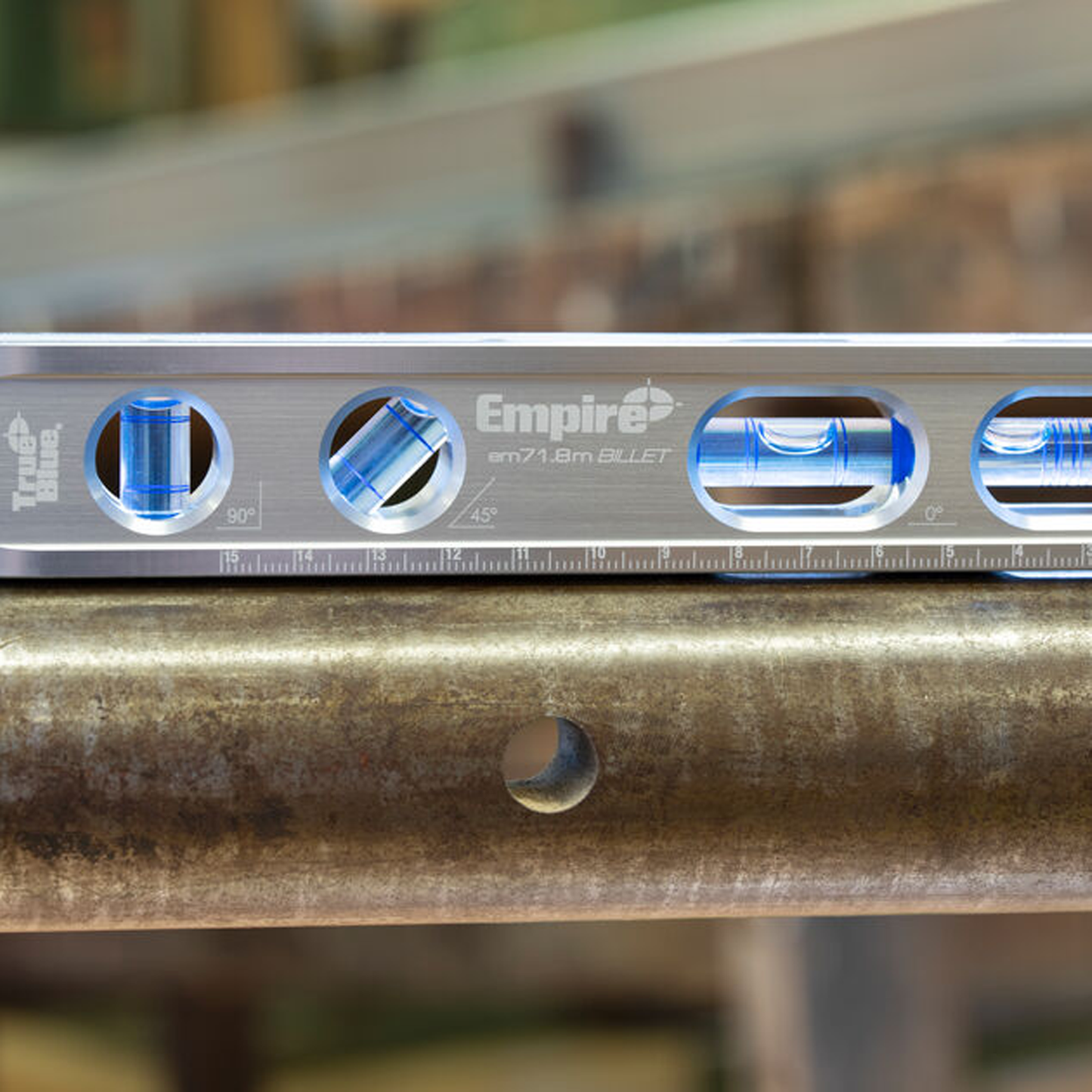 Empire True Blue Magnetic Billet Torpedo Level - 205mm