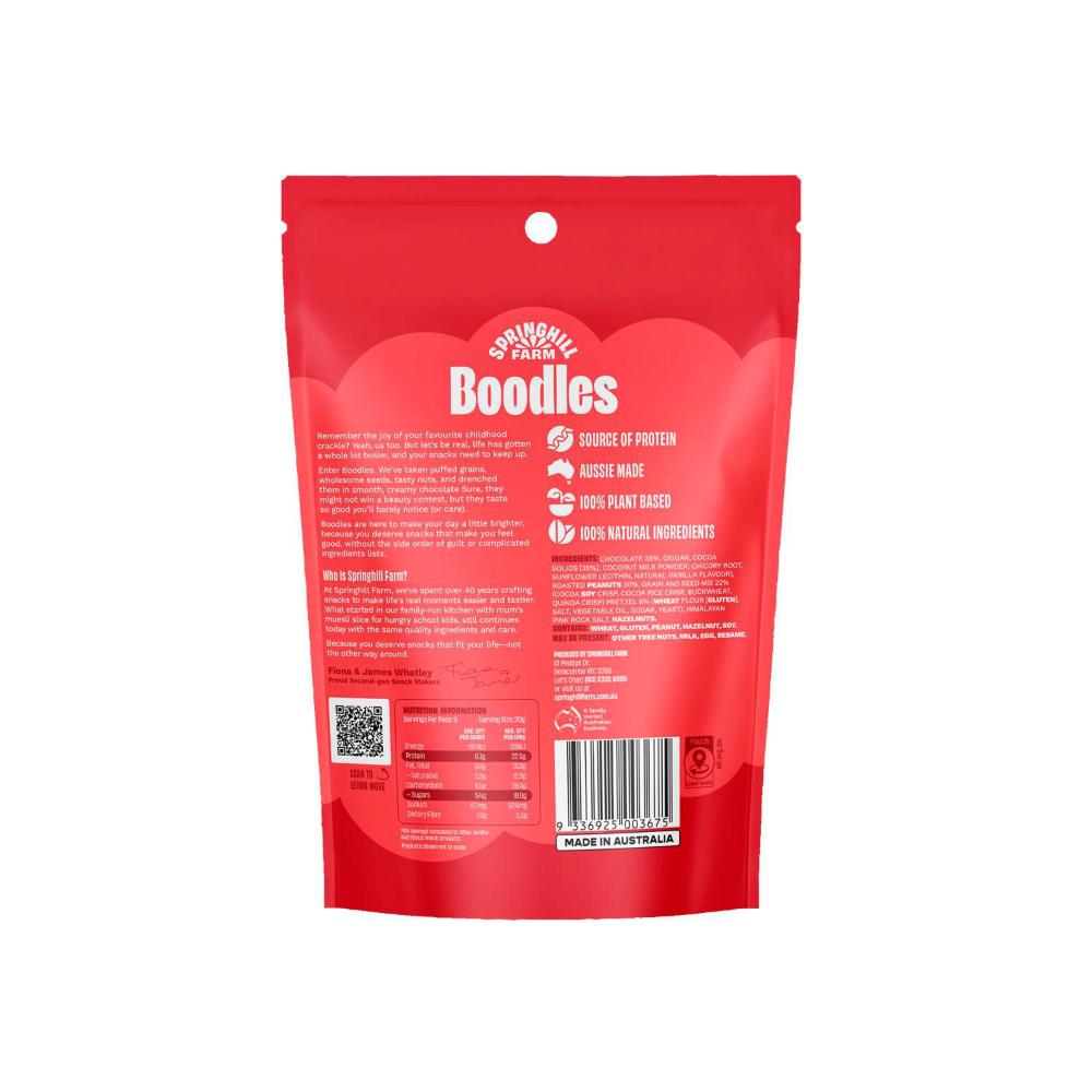 Springhill Farm Boodles Chocolate usters Peanut And Pretzel - 90g