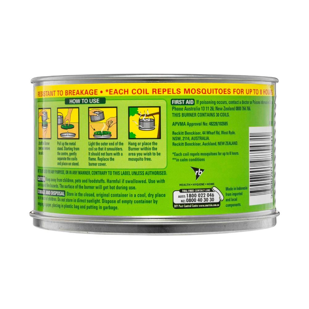 Mortein Mosquito Coil Burners - 30 Pack