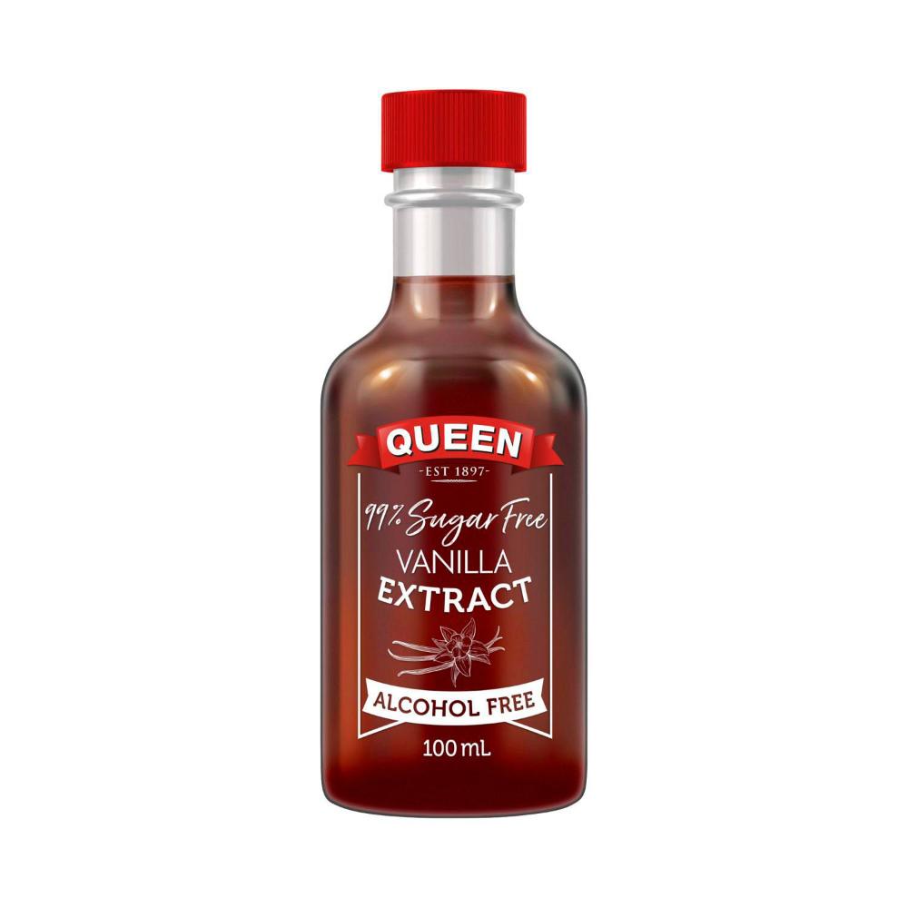 Queen Vanilla Extract 99% Sugar Free & Alcohol Free - 100mL