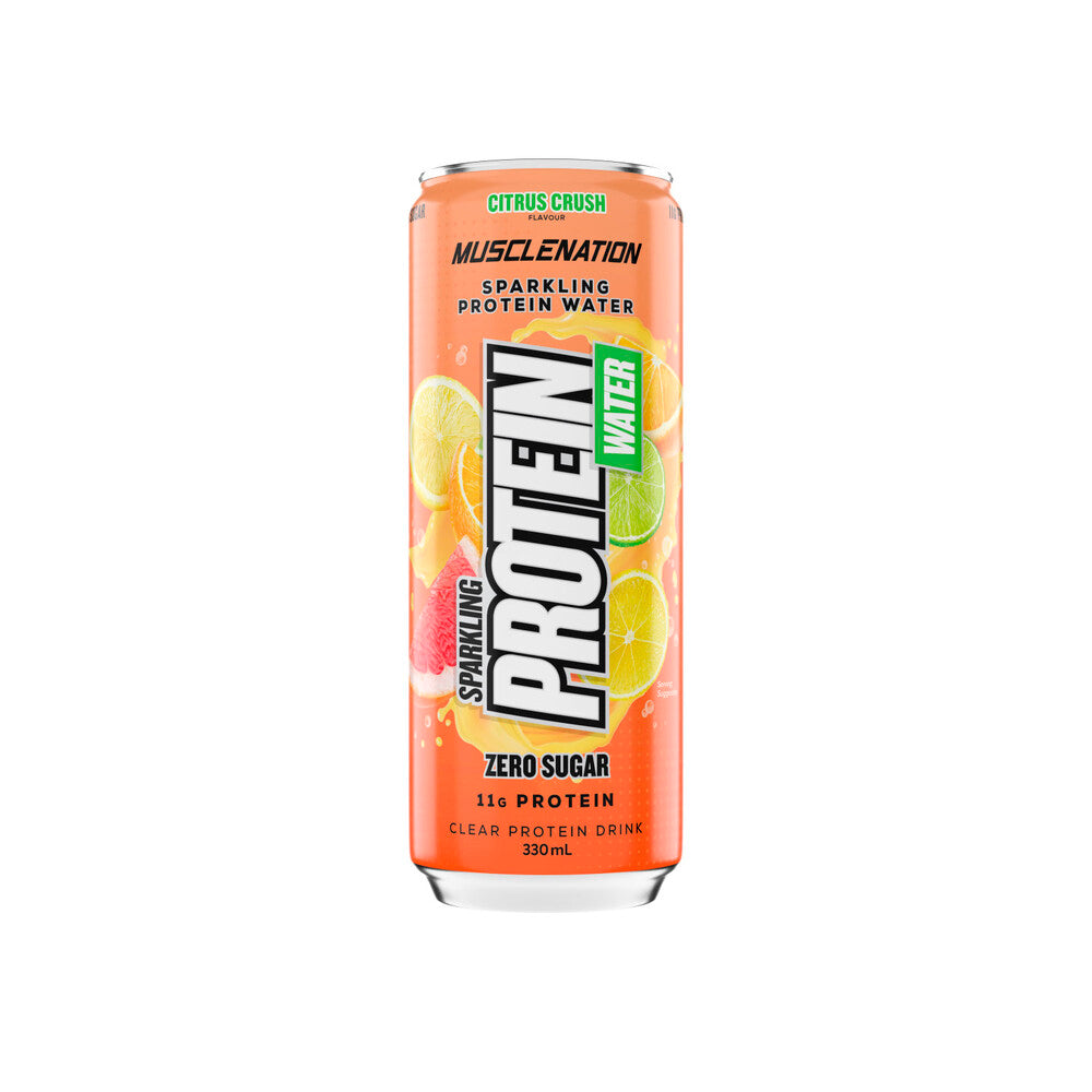 Muscle Nation Sparkling Protein Water Citrus Crush - 330mL