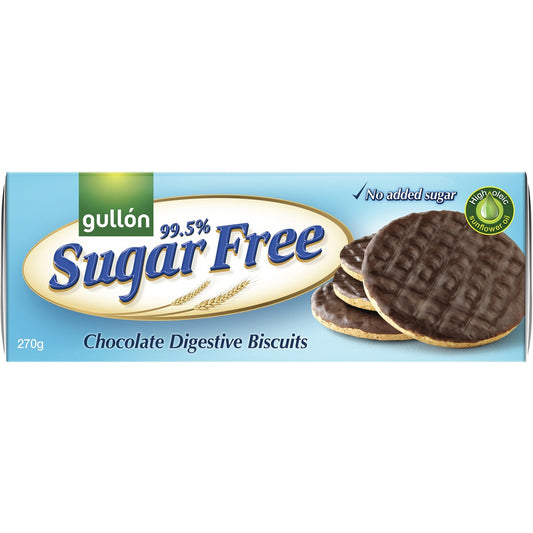 Gullon Sugar Free Digestives Chocolate each