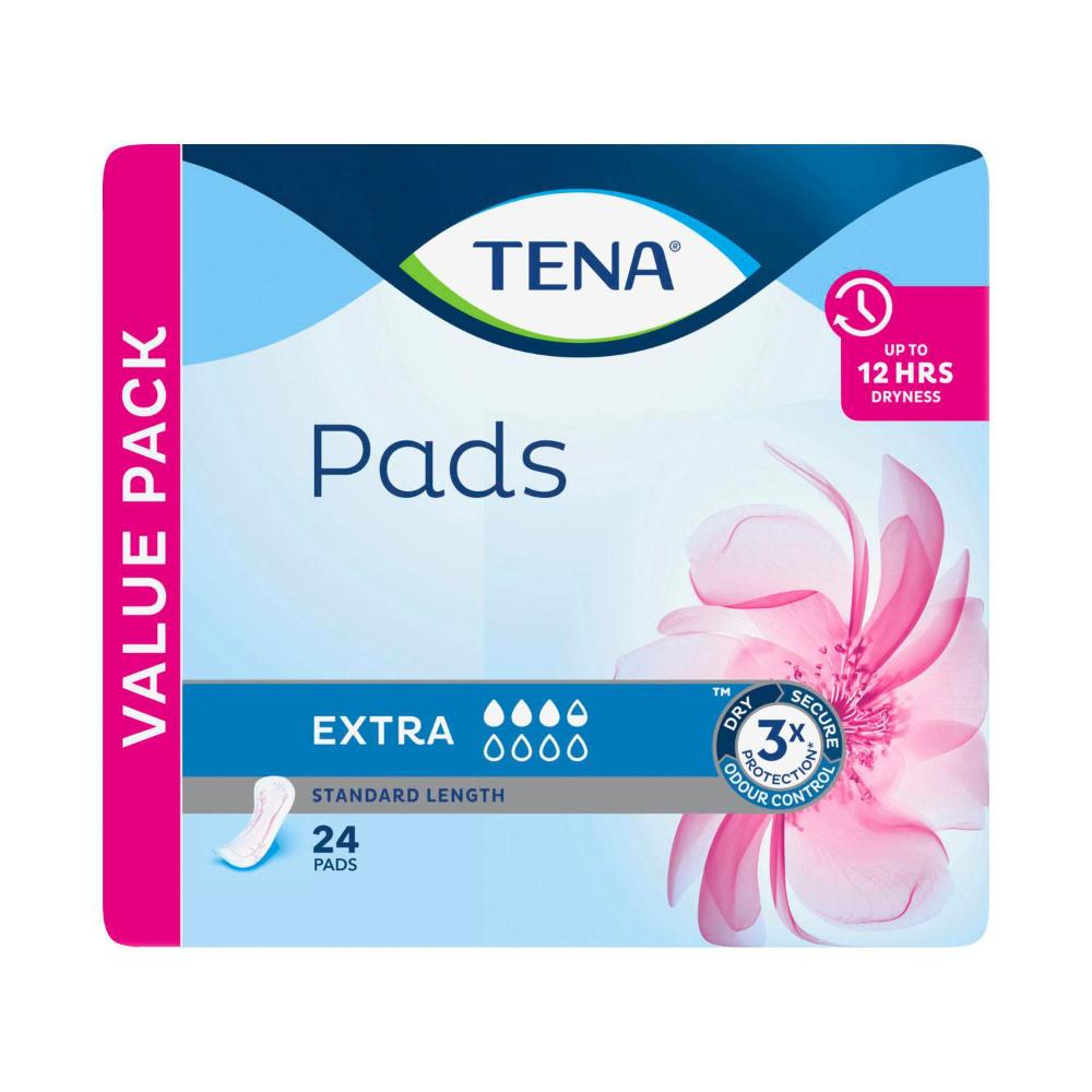Tena Incontinence Pads Extra Value Pack - 24 pack