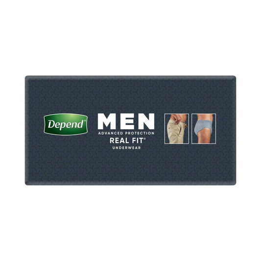 Depend Men Real Fit Underwear Large - 16 pack