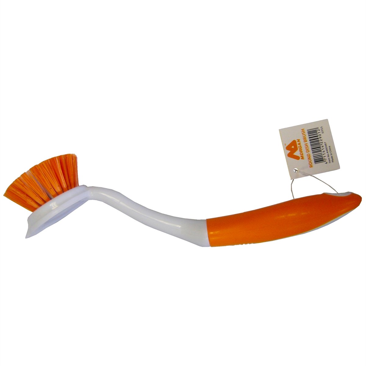 Morgan Round Dish Brush - 60mm - Polypropylene - Soft Grip Handle