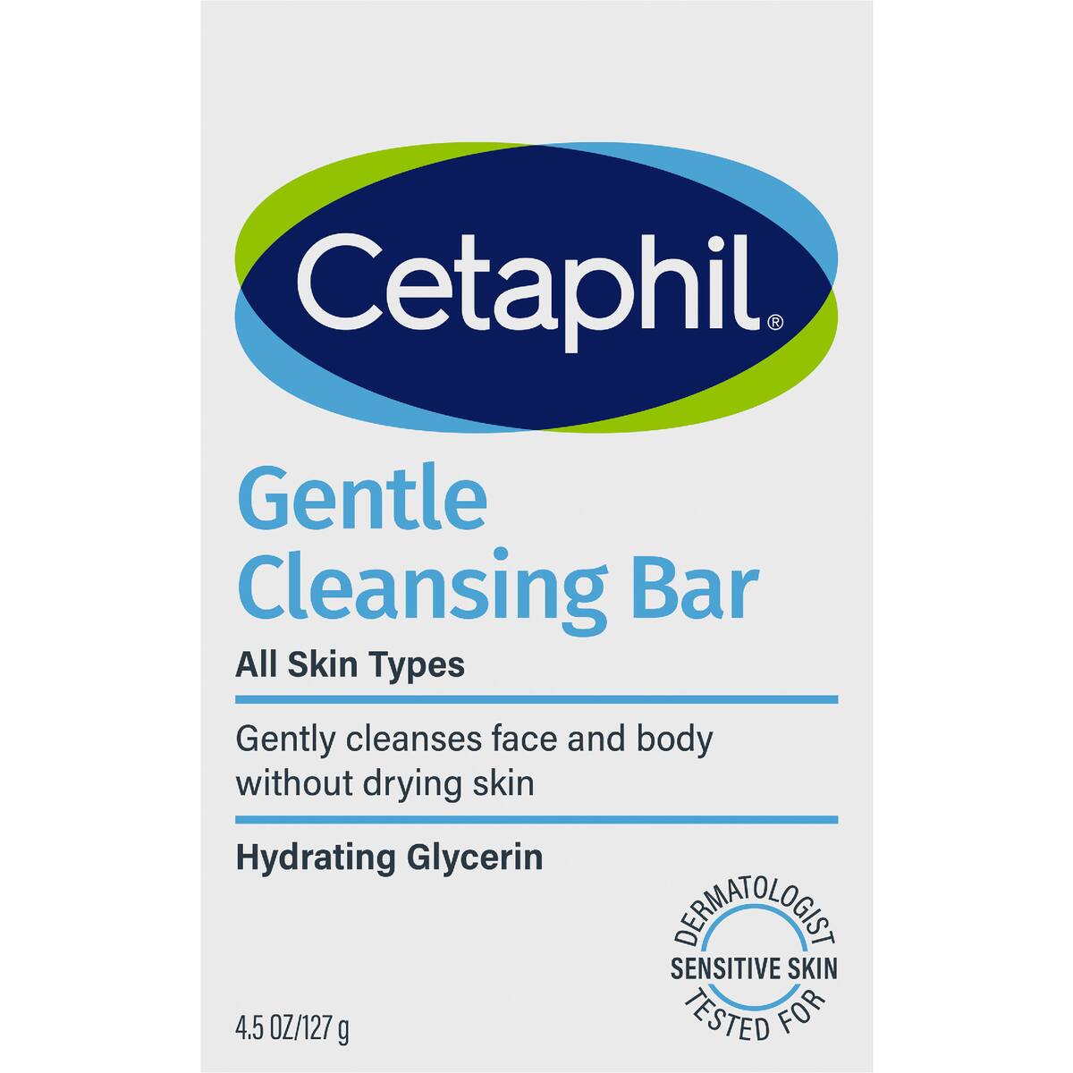 Cetaphil Gentle Cleansing Bar All Skin Types 127g