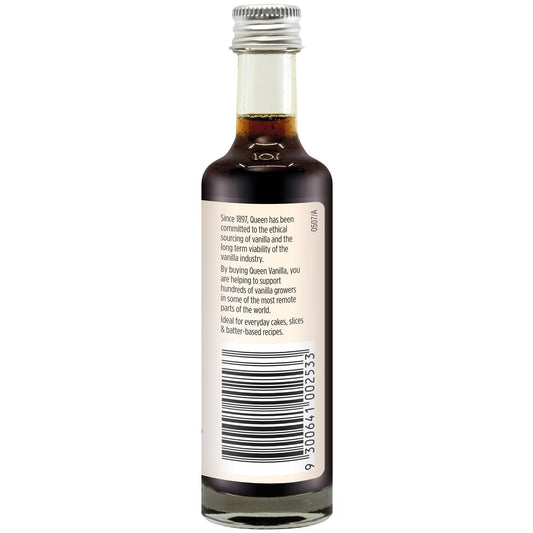Queen Fairtrade Vanilla Extract With Seeds 50mL