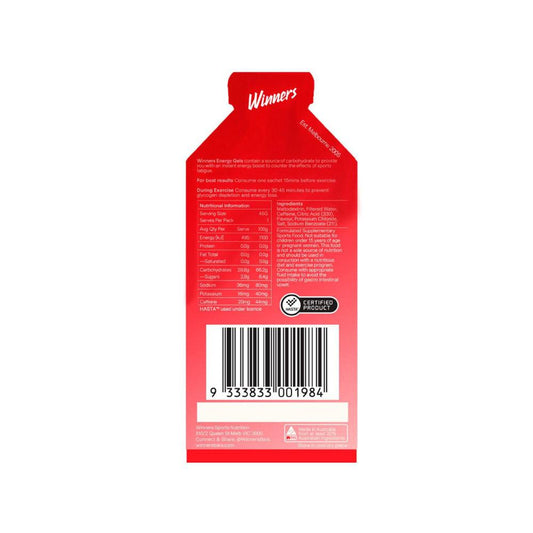 Winners assic Cola Energy Gel - 45g
