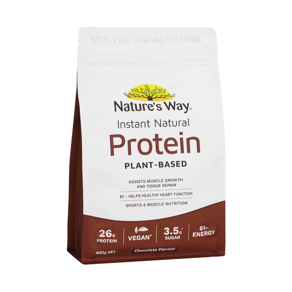 Nature's Way Instant Natural Protein Plant-based Chocolate - 400g