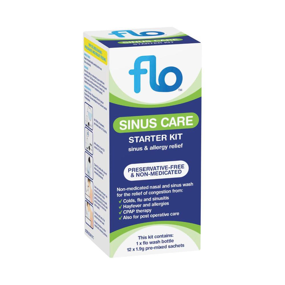 Flo Sinus Care Starter Kit Bottle 12 Pack - 1 kit