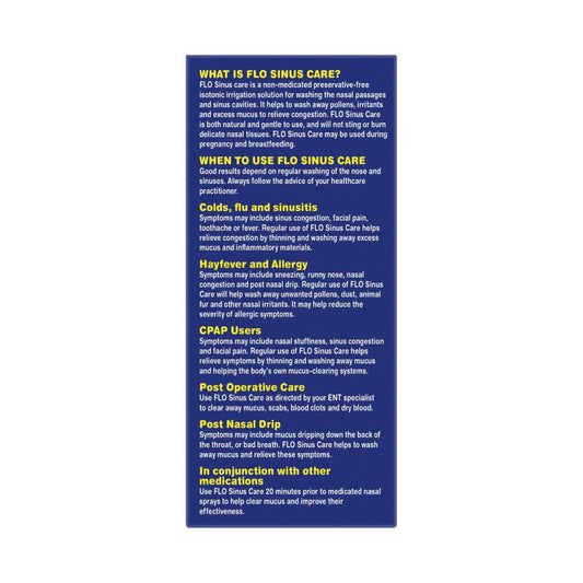 Flo Sinus Care Starter Kit Bottle 12 Pack - 1 kit
